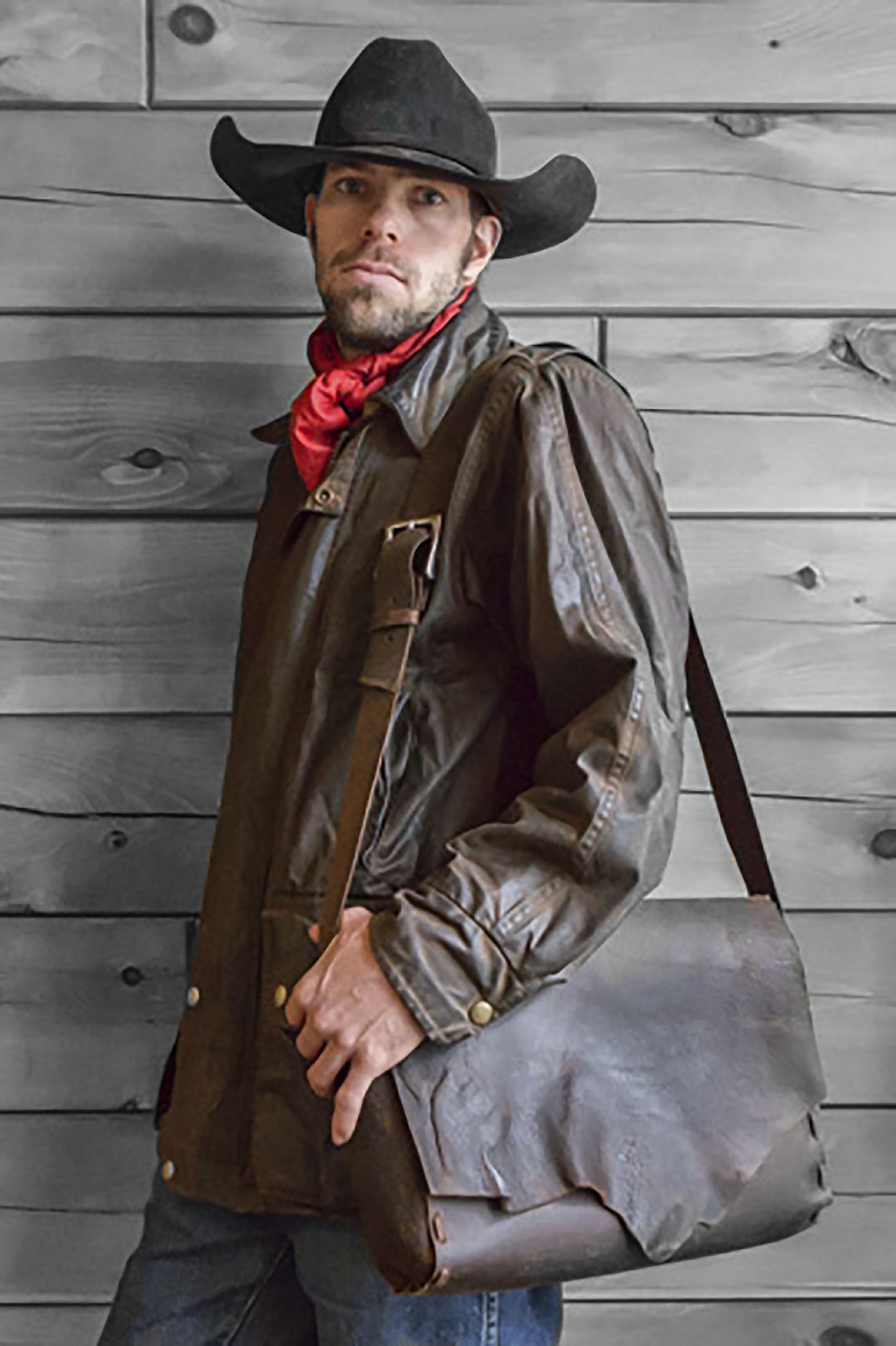 Aanhoudend lont verbergen Cowboy Leather Bag